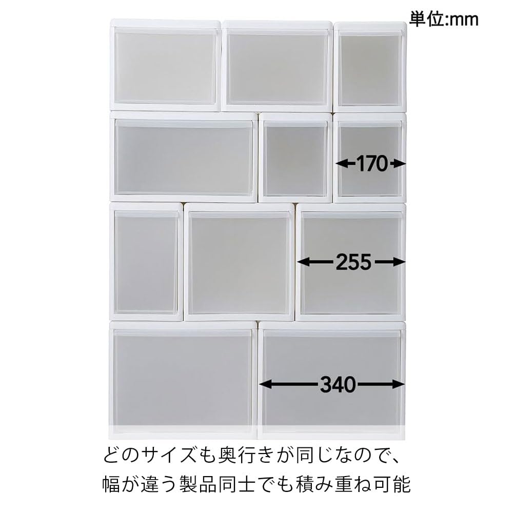 Amazon.co.jp: カインズ(CAINZ) ブロック式ケース 深型 K53 幅25.5cm Amazon.co.jp: カインズ(CAINZ) ブロック式ケース 深型 K53 幅25.5cm